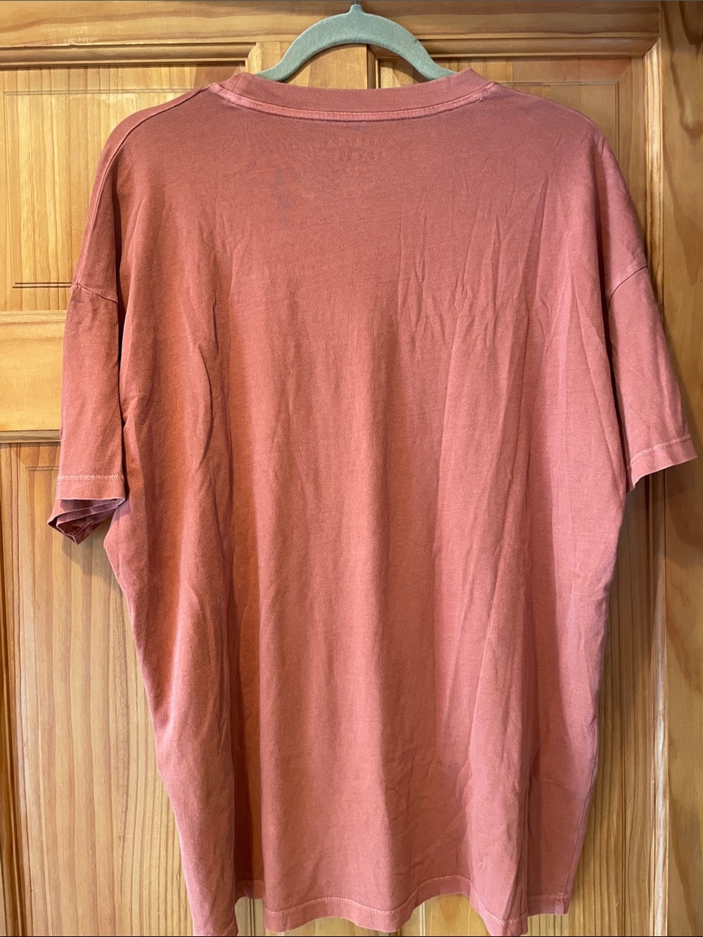 American Eagle Rust Orange Halloween Crewneck Tee - Picture 4 of 7